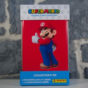 Super Mario Trading Card Collection - Boîte en métal classique (01)